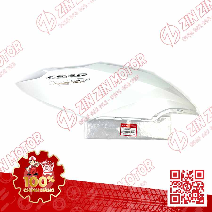 Ốp Sườn, Bụng Sau Phải Trắng Xe Lead 125 2022 2023+ Phiên Bản Cao Cấp Chính Hãng Honda