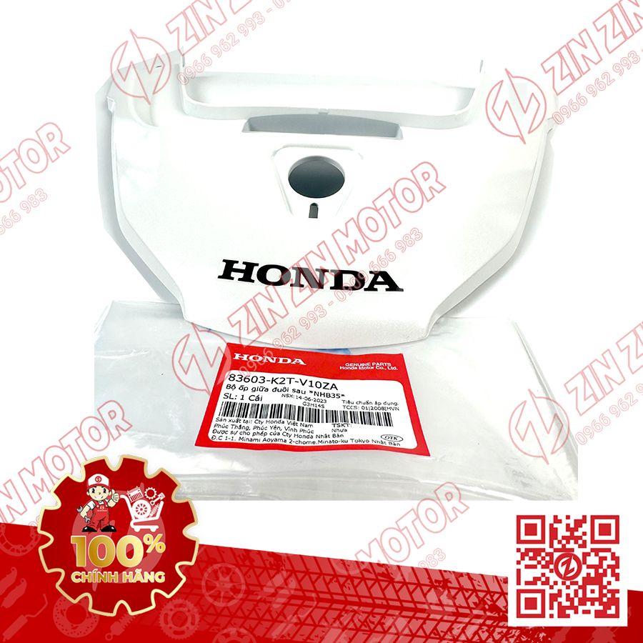 Mu Rùa Trên Trắng Xe Lead 125 2022 2023+ Chính Hãng Honda