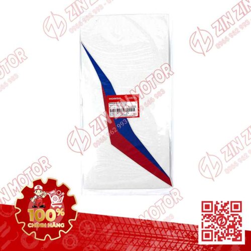 Alternative view of Tem Mặt Nạ Trước Winner X V3 2022+ Trái Miếng Trên Đỏ Trắng Đen HRC 2023 Phiên Bản Thể Thao