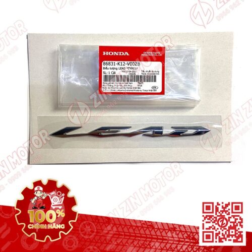 Tem Chữ Nổi LEAD Trắng Xe Lead 125 2022 2023 Chính Hãng Honda