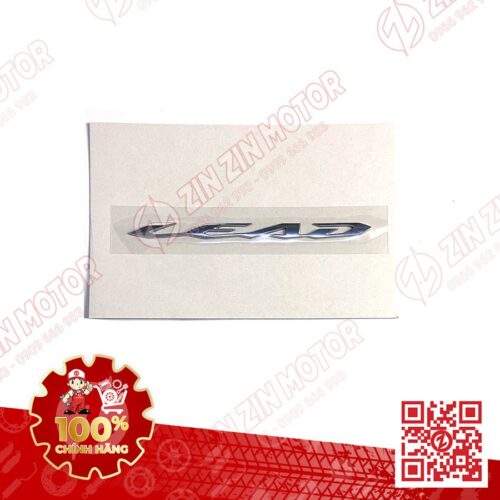 Alternative view of Tem Chữ Nổi LEAD Trắng Xe Lead 125 2022 2023 Chính Hãng Honda