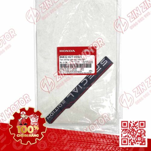 Alternative view of Tem Chữ Ốp Bụng, Sườn Special Edition Trắng Xe Lead 125 (Đen Nhám Phiên Bản Đặc Biệt) 2022 2023+ Chính Hãng Honda