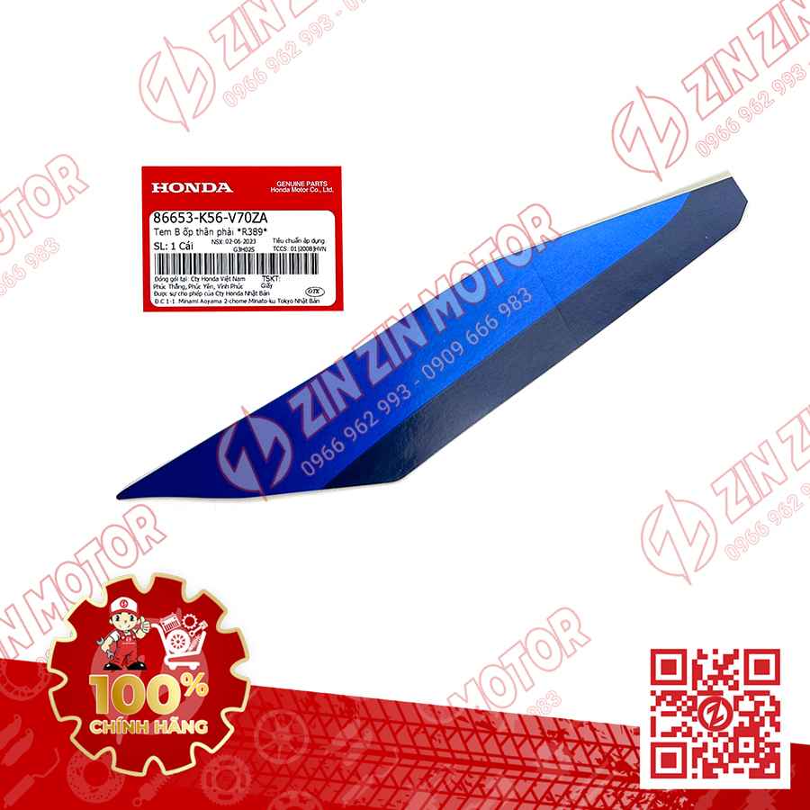 Tem Bụng Sau Winner X V2 2019+ Phải Phía Trước Đỏ HRC 2020 Phiên Bản Đường Đua