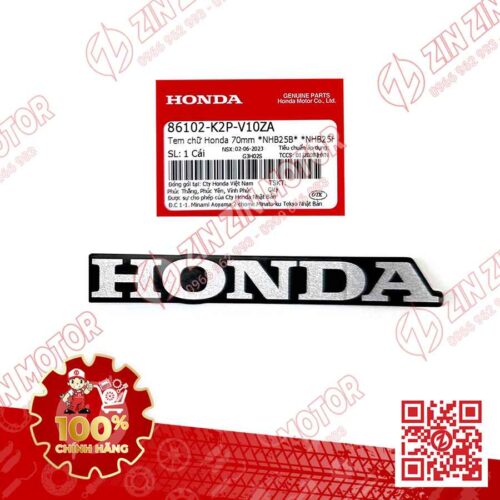 Tem Honda Mu Rùa Winner X V2 2019+ 70mm NHB25B, NHB25H