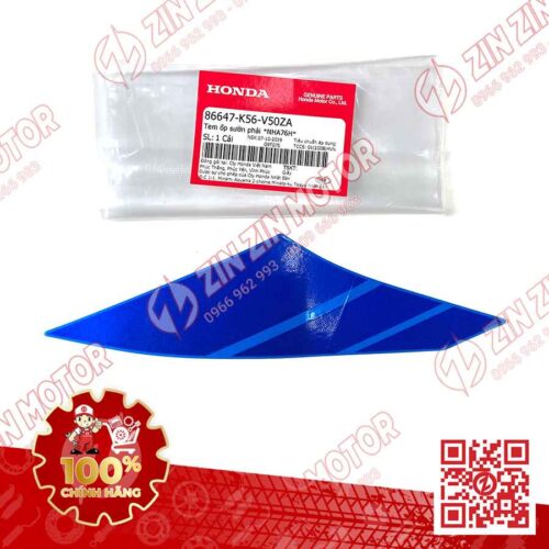 Tem Lườn Giữa Winner X V2 2019+ Phải Đen Xanh 2019 Phiên Bản Thể Thao