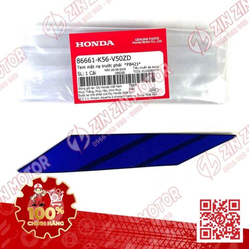Alternative view of Tem Mặt Nạ Trước Winner X V2 2019+ Phải Xanh Bạc Đen 2019 Phiên Bản Thể Thao