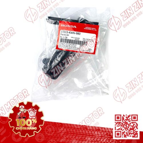 Alternative view of Co Pô E Ngắn, Co Gió Nhỏ AB AirBlade 125 2016 2017 2018 2019 2020 2021, Vario 125 2015 - 2023+ 17215KWN980 Chính Hãng Honda