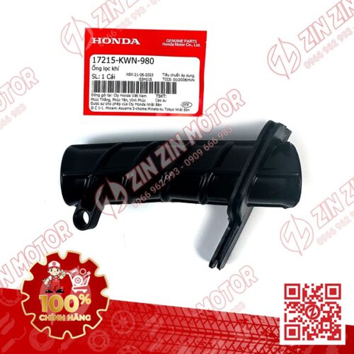 Co Pô E Ngắn, Co Gió Nhỏ AB AirBlade 125 2016 2017 2018 2019 2020 2021, Vario 125 2015 - 2023+ 17215KWN980 Chính Hãng Honda