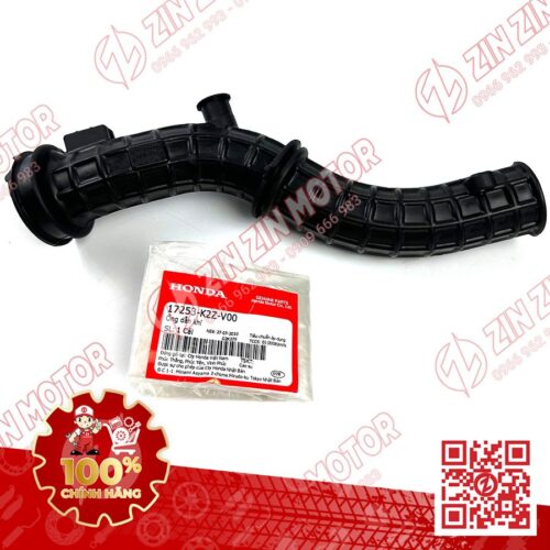 Alternative view of Ống Nối Bầu Lọc Gió, Cổ Pô E Lớn AbB 160, AirBlade 2022 - 2026 17253K2ZV00 Chính Hãng Honda
