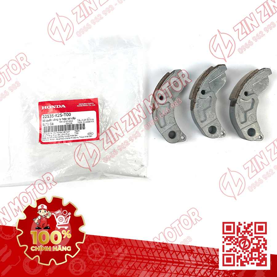 Bố Ba Càng AB 125 2022 - 2026 (AirBlade), Click 160 22535K2ST00 Chính Hãng Honda