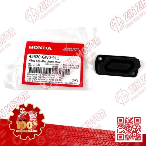 Màng Hộp Dầu Phanh Thắng Trước Winner X V3 V2, Winner V1, WINNER X V4 2024 , WINNER R ,  AirBlade 160/150/125 , AB 110, Vision, Vario 160, Click 160, Future 2014 -2017, Future 2018+,Wave RSX 110 2019+, Vario 2017, Sonic 150R, Scoopy, CBR 150R, CBR 250RR, CB150R, BeAT, RS150 V1 V2 V3 , WAVE RSX 2019 2020 2021 2022 2023, WAVE BLADE 110 45520GW0911 CHÍNH HÃNG