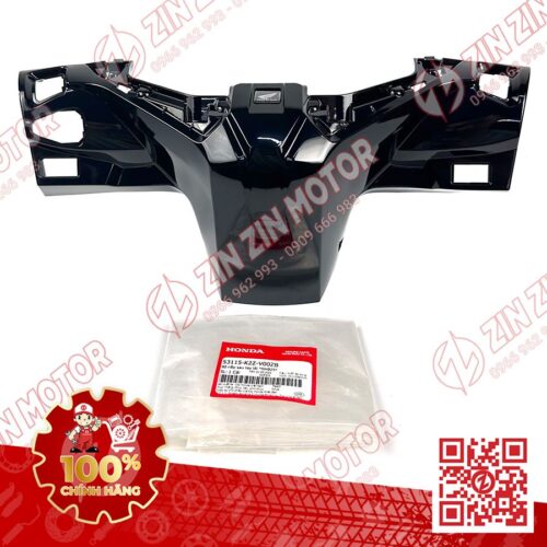 Bợ Cổ Sau, Nắp Sau Tay Lái AB Air Blade 2022+, AirBlade 125 , AB 2025 Đen Ánh Xanh NHB25M 53115K2ZV00ZB Chính Hãng Honda