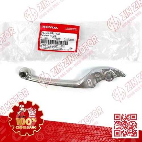 Tay Thắng AB 125 2020 - 2023+, Tay Phanh Phải Vision 110 2021 - 2026+ 53175K81N51 Chính Hãng Honda