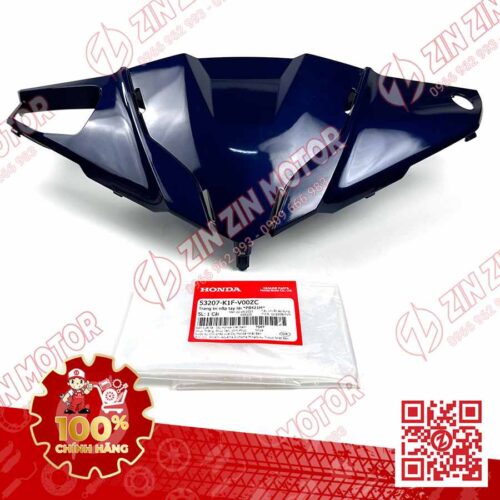 Alternative view of Trang Trí Nắp Tay Lái, Ốp Đầu AB 2020+, AirBlade 150, Air Blade 125, AB 2025 Xanh Đậm PB421M 53207K1FV00ZC Chính Hãng Honda
