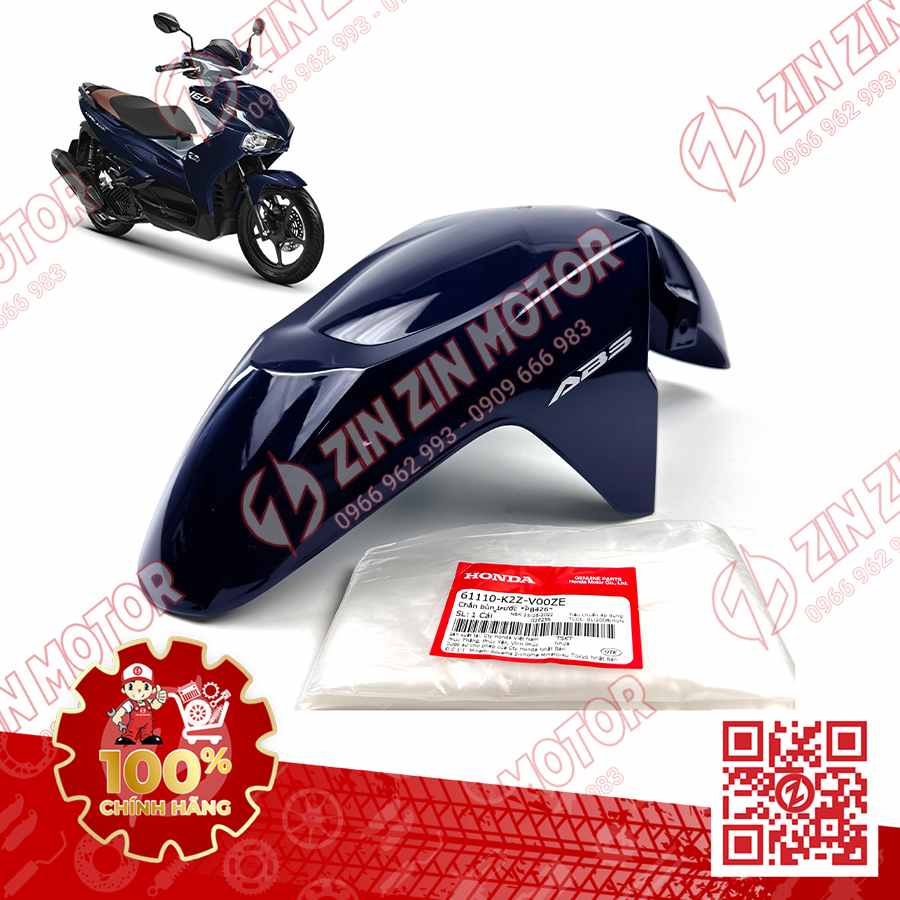 Dè Trước AB Air Blade 2022+, AirBlade 160 Xanh Đậm PB426P 61110K2ZV00ZE Chính Hãng Honda