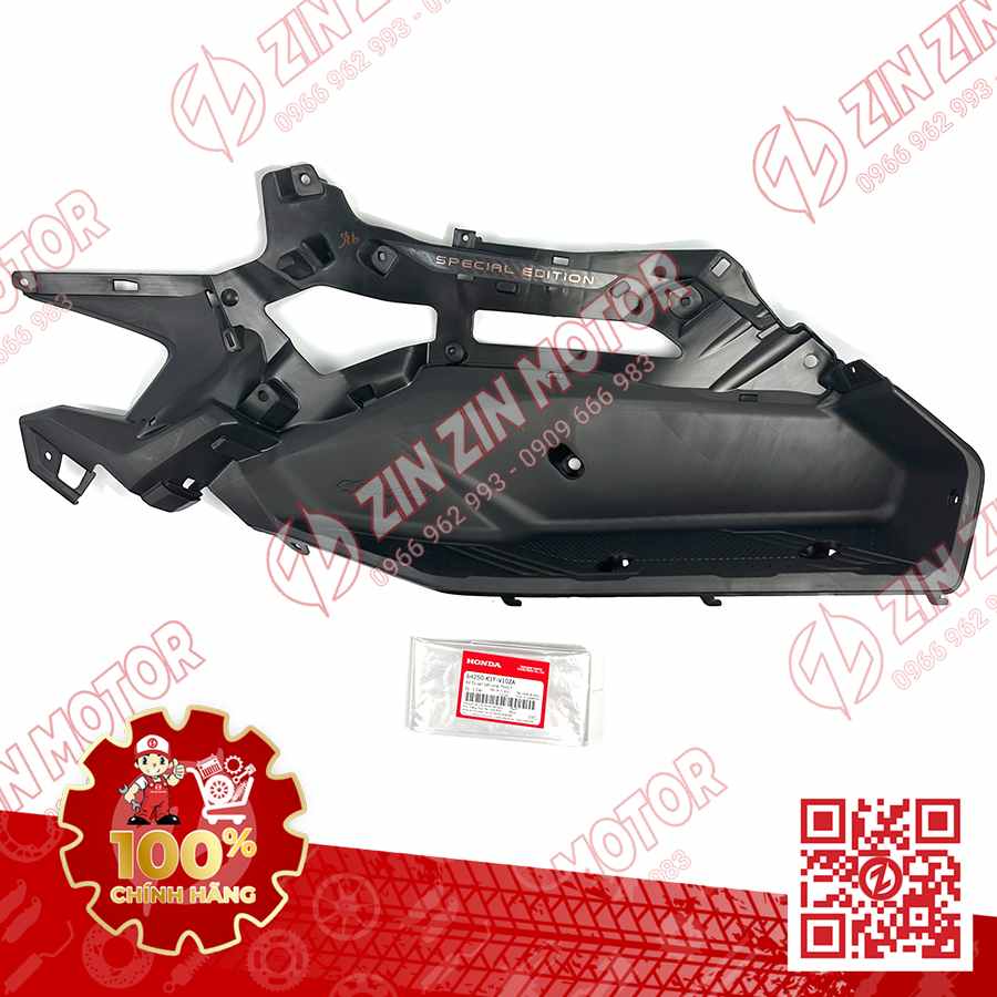 Tấm Bắt Sàn Để Chân Air Blade 125 2020 2021, AB 150 2020 2021 Phải Có Tem Special Edition 64250K1FV10ZA Chính Hãng Honda