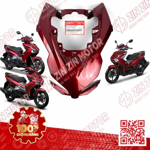 Ốp Đèn Pha, Mặt Nạ Trước Lớn AB 2020 - 2023+, AirBlade 160, Air Blade 150, AB 2025 Đỏ R368C 64302K1FV00ZA Chính Hãng Honda