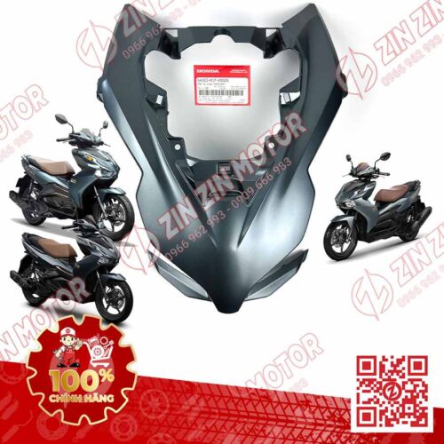 Ốp Đèn Pha, Mặt Nạ Trước Lớn AB 2020 - 2023+, AirBlade 160, Air Blade 150, AB 2025 Xanh Xám NHC34M 64302K1FV00ZE Chính Hãng Honda