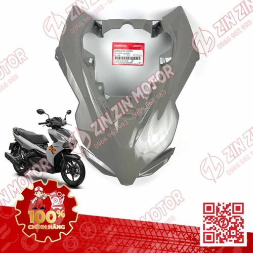 Ốp Đèn Pha, Mặt Nạ Trước Lớn AB Air Blade 2020+, AirBlade 125, AB 2025 Xám Xi Măng (Xám Chuột) NHC60P 64302K1FV00ZM Chính Hãng Honda