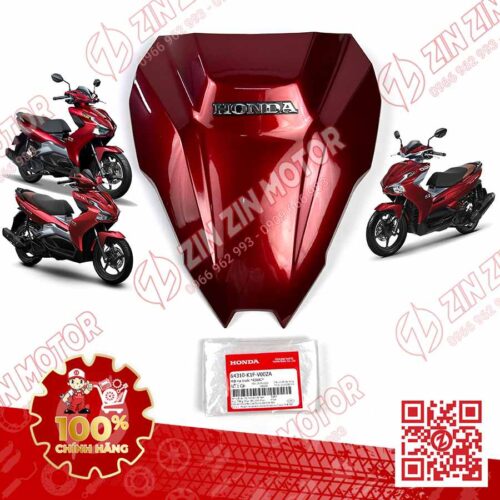 Mặt Nạ Trước Nhỏ AB 2020 - 2023+, AirBlade 160, Air Blade 150, AB 2025 Đỏ R368C 64310K1FV00ZA Chính Hãng Honda