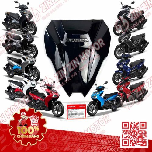 Mặt Nạ Trước Nhỏ AB Air Blade 2020+, AirBlade 125, AB 2025 Đen Ánh Xanh NHB25M 64310K1FV00ZD Chính Hãng Honda