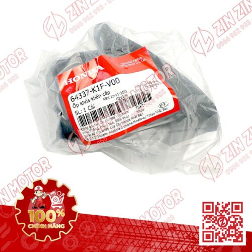 Alternative view of Nhựa Nhám Ốp Khóa Khẩn Cấp AB 2020 - 2023+, AirBlade 160, Air Blade 150 / 125 64337K1FV00 Chính Hãng Honda