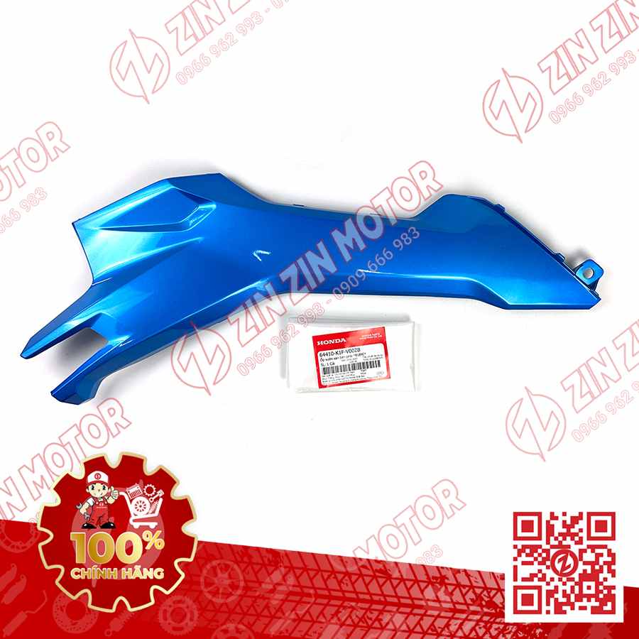 Sườn Sàn Phải Ốp Hông AB 2020 2021, AirBlade 125 Xanh Dương B189C 64410K1FV00ZB Chính Hãng Honda