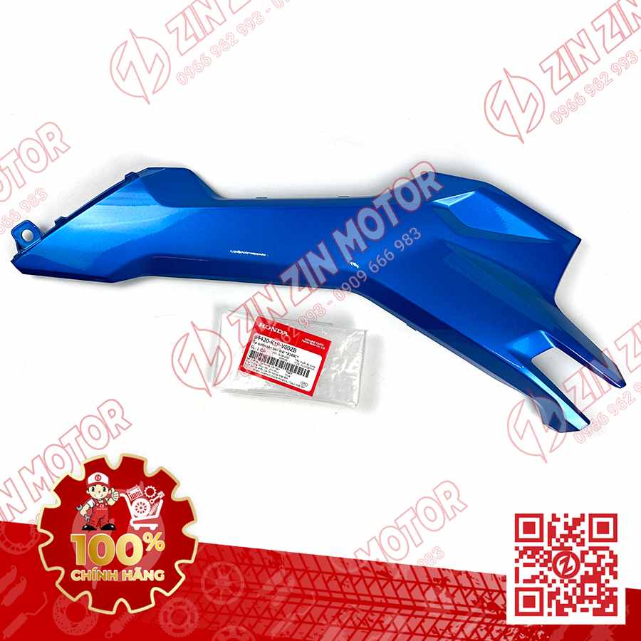 Sườn Sàn Trái Ốp Hông AB 2020 2021, AirBlade 125 Xanh Dương B189C 64420K1FV00ZB Chính Hãng Honda