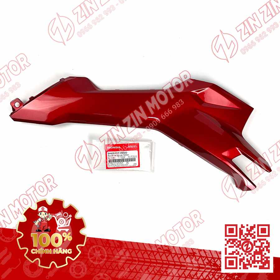 Sườn Sàn Trái Ốp Hông AB 2020 2021, AirBlade 125 Đỏ R340C 64420K1FV00ZD Chính Hãng Honda