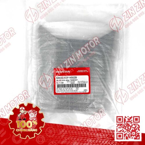 Alternative view of Bộ Ốp Nắp Bình Xăng AB Air Blade 2020 - 2023+, AirBlade 125, AB 2025 Đen Ánh Xanh NHB25M 64430K1FV00ZB Chính Hãng Honda
