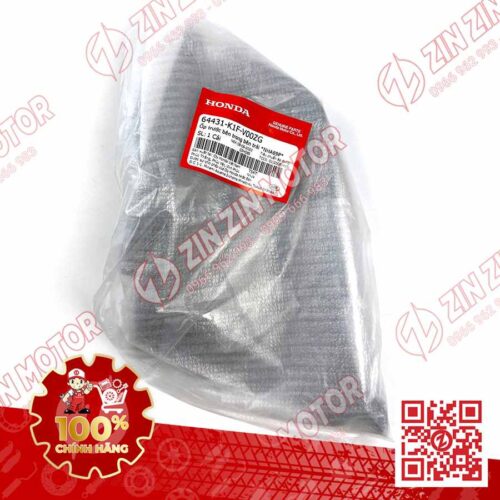 Alternative view of Ốp Gác Chân Trẻ Em AB Air Blade 2020+, AirBlade 125 Trái Đen Ngọc Trái NHA69P 64431K1FV00ZG Chính Hãng Honda
