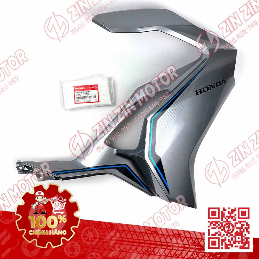 Bộ Ốp Trước Phải, Cánh Yếm AB 2020 2021, Air Blade 125 Bạc 2020 64500K1GV00ZB Chính Hãng Honda