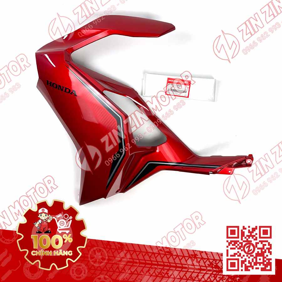 Bộ Ốp Trước Trái, Cánh Yếm AB 2020 2021, Air Blade 125 Đỏ Tươi 2020 64600K1GV00ZC Chính Hãng Honda