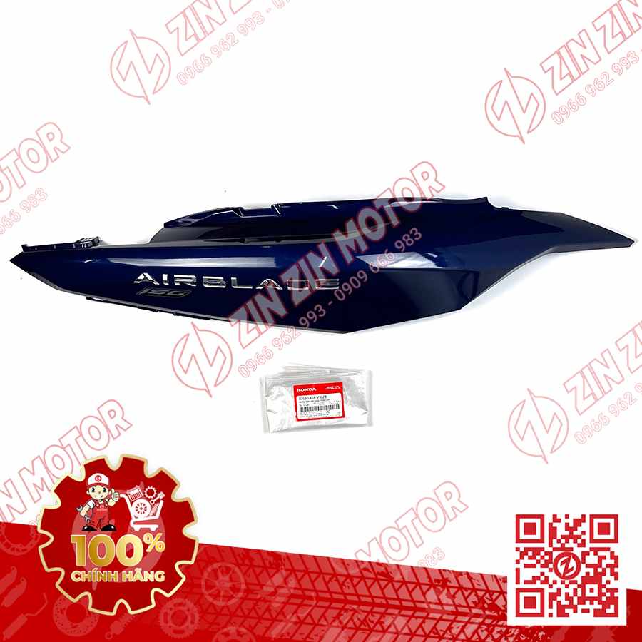 Bụng Sau Phải, Ốp Sườn AB 2020 2021, AirBlade 150 Xanh Đậm 2021 83550K1FV30ZB Chính Hãng Honda