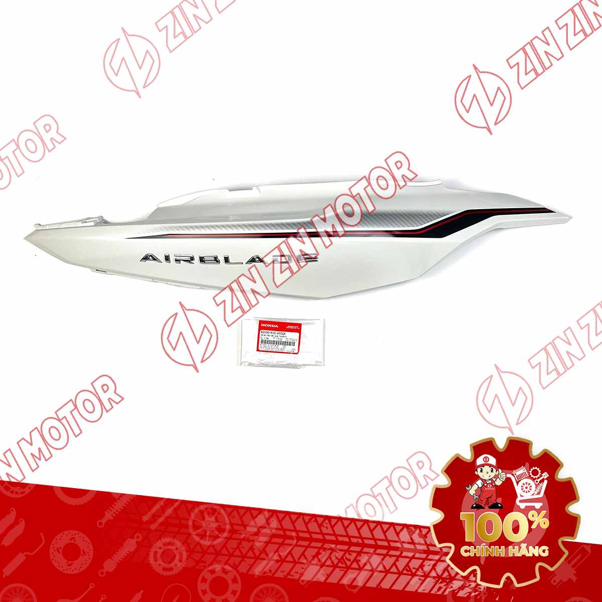 Bụng Sau Phải, Ốp Sườn AB 2020 2021, AirBlade 125 Trắng 2020 83550K1GV00ZA Chính Hãng Honda