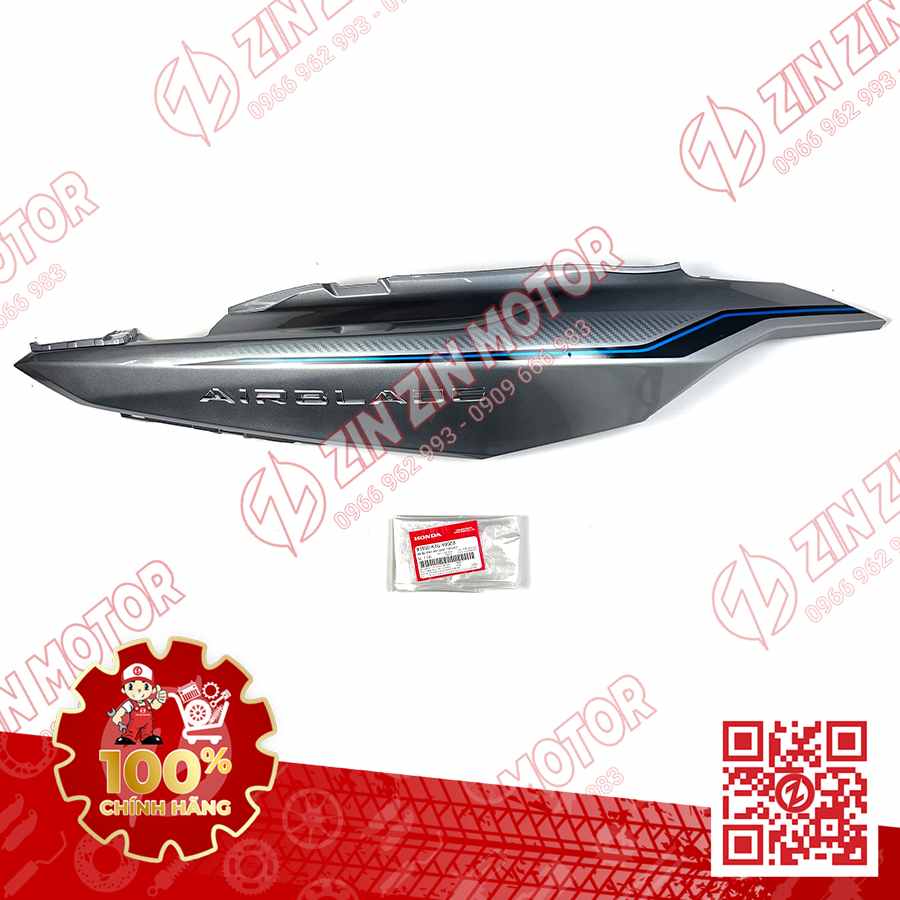 Bụng Sau Phải, Ốp Sườn AB 2020 2021, AirBlade 125 Bạc 2020 83550K1GV00ZB Chính Hãng Honda