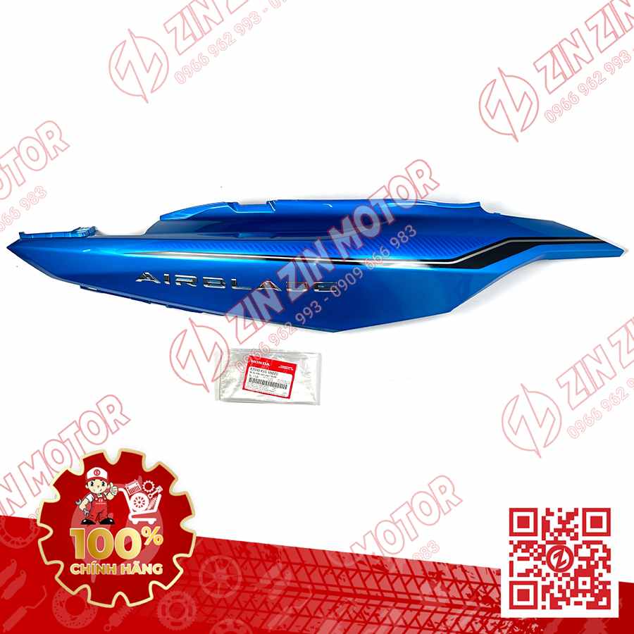 Bụng Sau Phải, Ốp Sườn AB 2020 2021, AirBlade 125 Xanh Dương 2020 83550K1GV00ZD Chính Hãng Honda