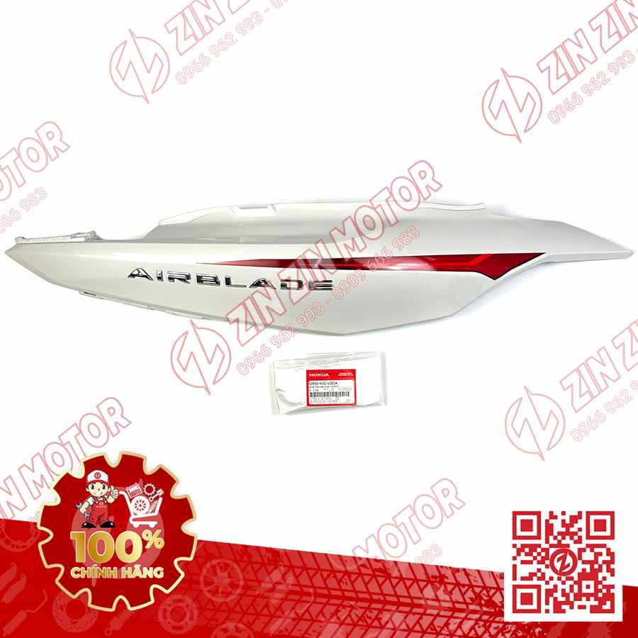 Bụng Sau Phải, Ốp Sườn AB 2020 2021, AirBlade 125 Trắng 20201 83550K1GV30ZA Chính Hãng Honda