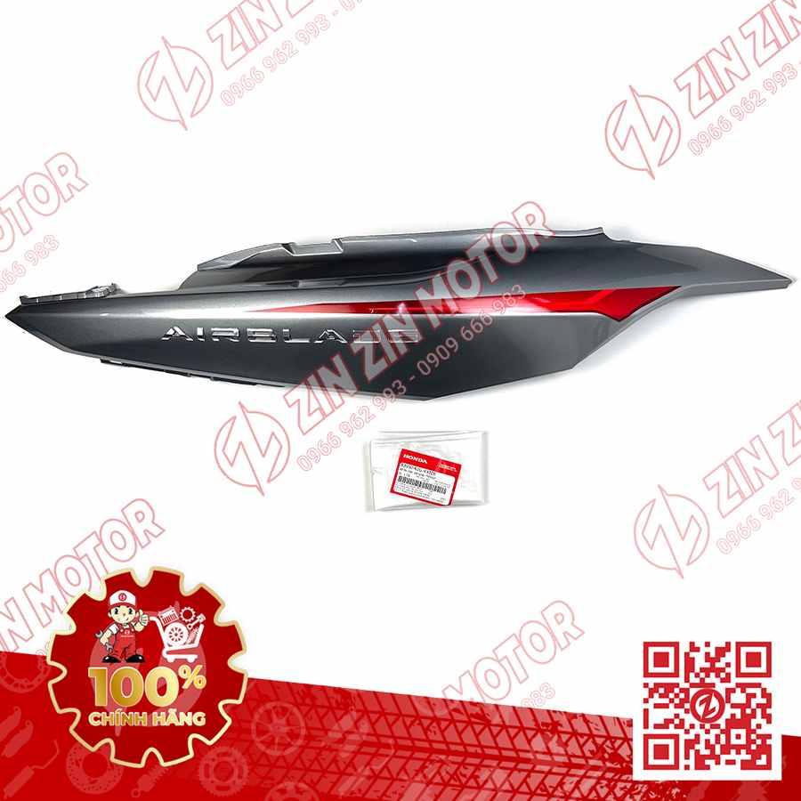 Bụng Sau Phải, Ốp Sườn AB 2020 2021, AirBlade 125 Xám 2021 83550K1GV30ZB Chính Hãng Honda