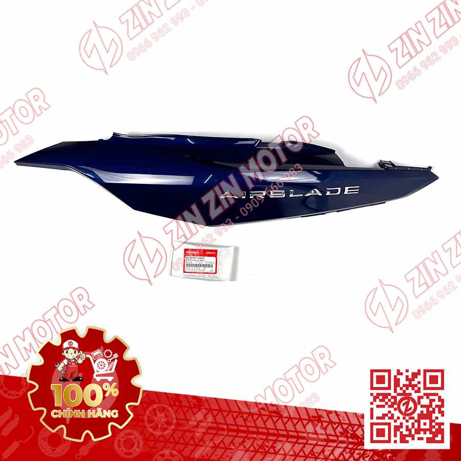 Bụng Sau Trái, Ốp Sườn AB 2020 2021, AirBlade 150 Xanh Đậm 2020 83650K1FV00ZE Chính Hãng Honda