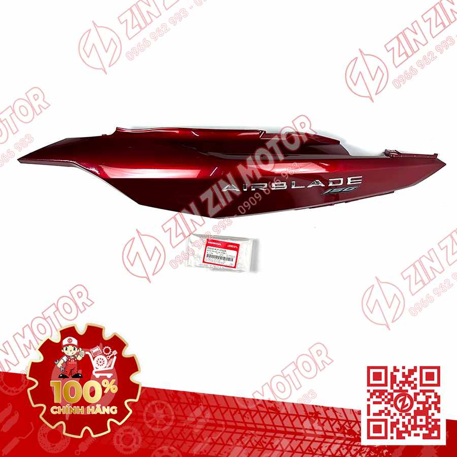 Bụng Sau Trái, Ốp Sườn AB 2020 2021, AirBlade 150 Đỏ Candy 2021 83650K1FV30ZA Chính Hãng Honda