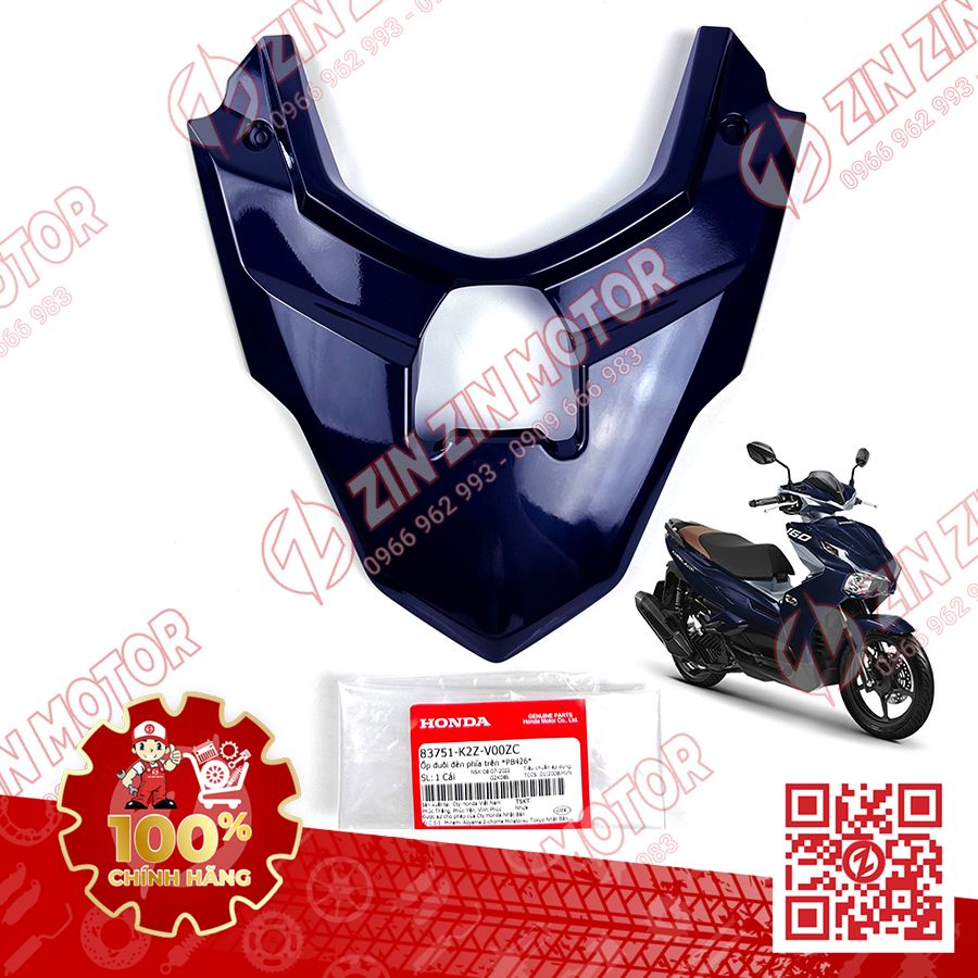 Nắp Ốp Đèn Hậu, Mu Rùa AB Air Blade 2022+, AirBlade 160 2022 Xanh Đậm PB426P 83751K2ZV00ZC Chính Hãng Honda