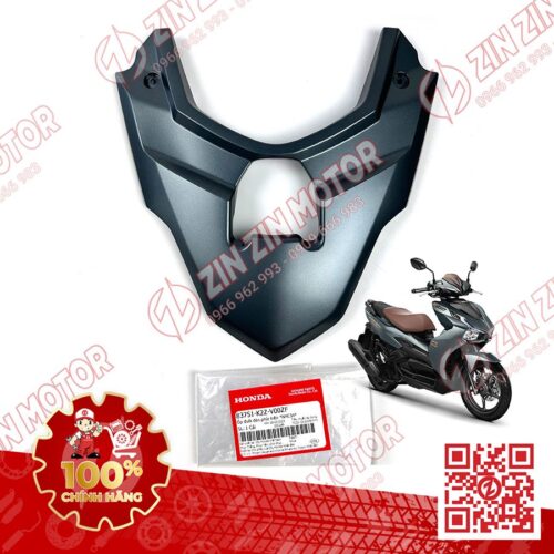 Nắp Ốp Đèn Hậu, Mu Rùa AB Air Blade 2022+, AirBlade 160 2022, AB 2025 Xanh Xám NHC34M 83751K2ZV00ZF Chính Hãng Honda
