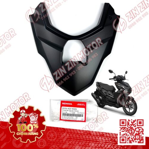 Nắp Ốp Đèn Hậu, Mu Rùa AB Air Blade 2022+, AirBlade 125 2022 Đen Nhám NHA76M 83751K2ZV00ZK Chính Hãng Honda