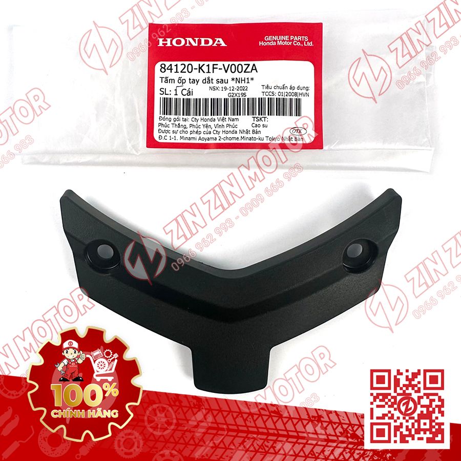 Tấm Ốp Tay Dắt Sau Xe Air Blade 125 2020 2021, AB 150 2020 2021 84120K1FV00ZA Chính Hãng Honda