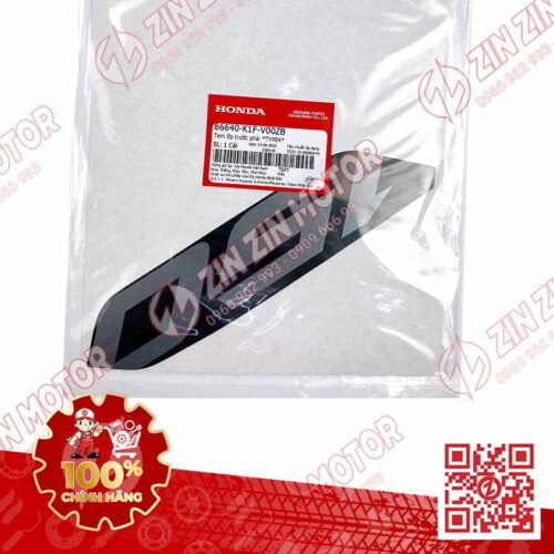 Alternative view of Tem Số 150 Ốp Trước Phải, Tem Cánh Yếm AB 2020 2021, AirBlade 150 Đen Bạc 2020 86640K1FV00ZB Chính Hãng Honda