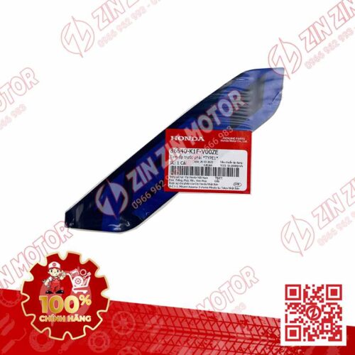 Alternative view of Tem Số 150 Ốp Trước Phải, Tem Cánh Yếm AB 2020 2021, AirBlade 150 Xanh Bạc 2020 86640K1FV00ZE Chính Hãng Honda