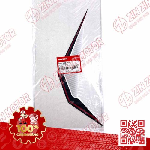 Alternative view of Tem Ốp Trước Phải, Tem Cánh Yếm AB 2020 2021, AirBlade 125 Trắng Đỏ Đen 86641K1GV00ZA Chính Hãng Honda