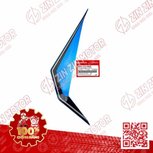 Alternative view of Tem Ốp Trước Phải, Tem Cánh Yếm AB 2020 2021, AirBlade 125 Xanh Đen Xám 2020 86641K1GV00ZD Chính Hãng Honda