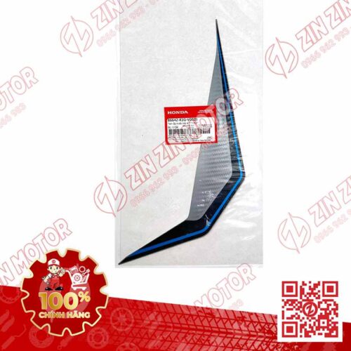 Alternative view of Tem Ốp Trước Trái, Tem Cánh Yếm AB 2020 2021, AirBlade 125 Bạc Xanh Đen 2020 86642K1GV00ZB Chính Hãng Honda